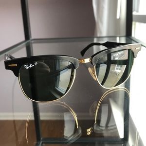 Ray-Ban Polarized Clubmaster Sunglasses